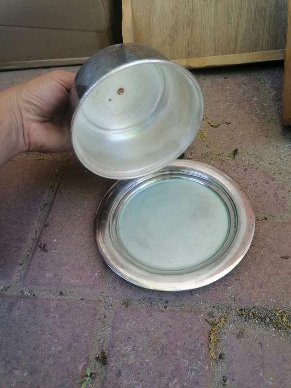 Antique butter dish