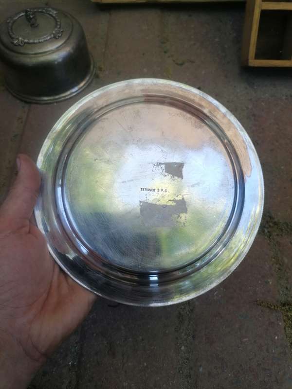 Antique butter dish