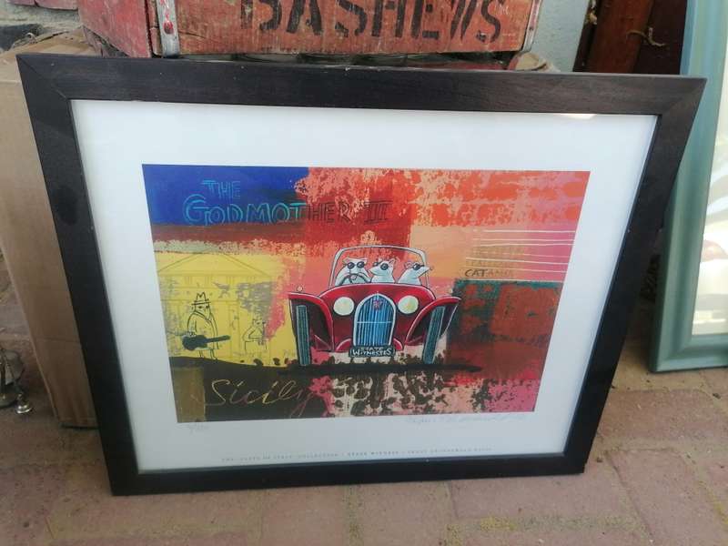 Frans groenewald signed print