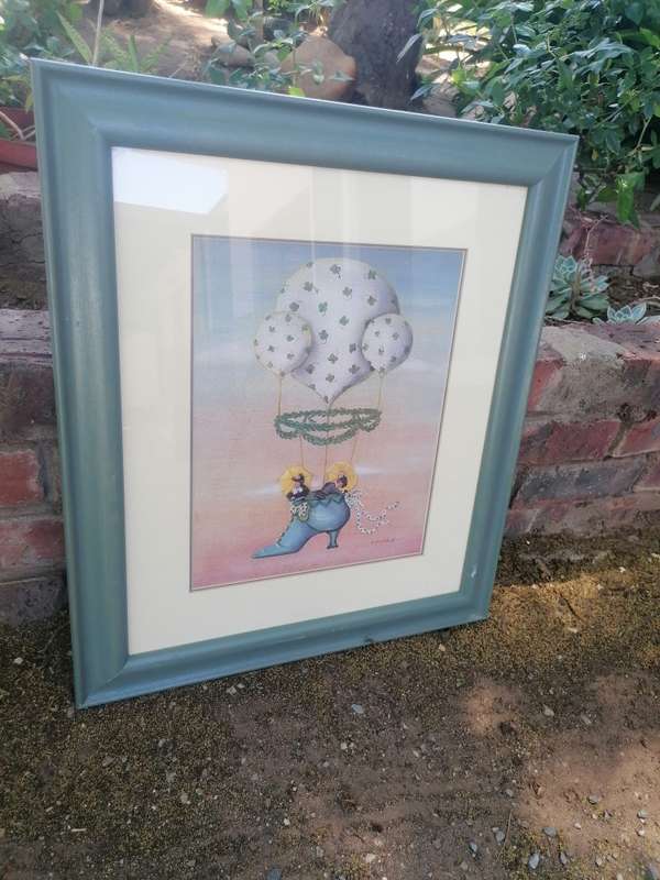 Framed R Churchill print