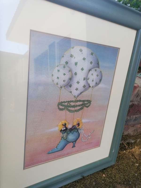 Framed R Churchill print