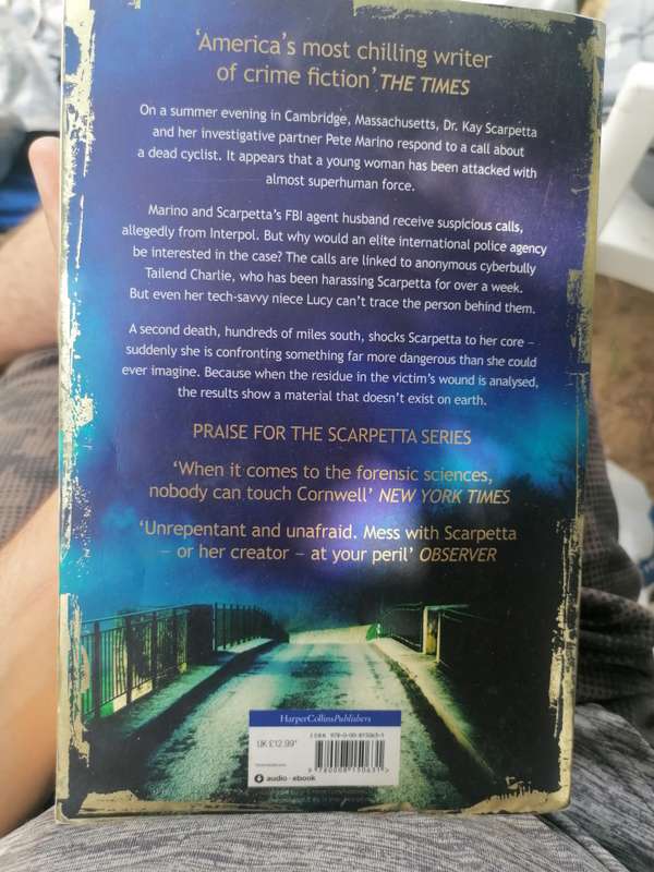 Chaos Novel by Patricia Cornwell