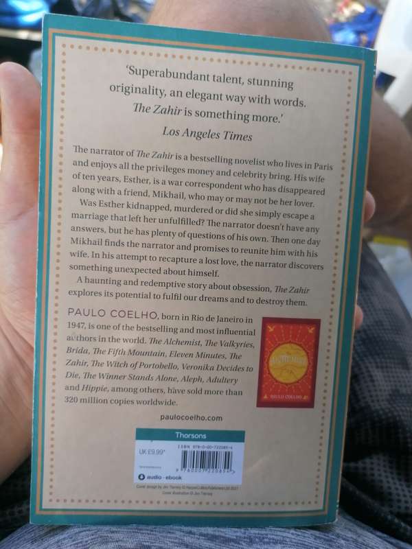 The Zahir Novel by Paulo Coelho