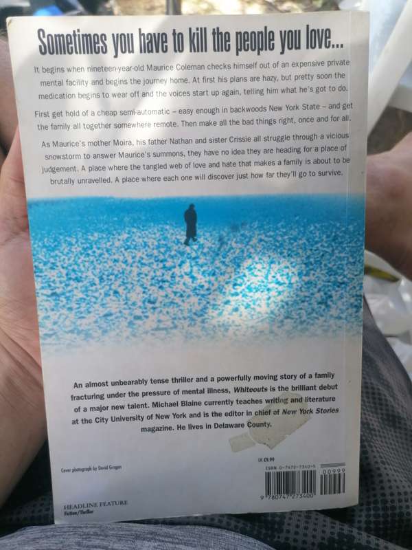 Whiteouts Book by Michael Blaine