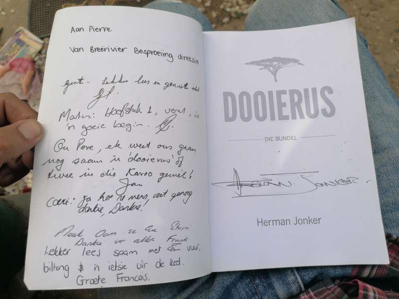 DOOIERUS BOEK deur HERMAN JONKER -sewe-en-sewentig versamelde rubriekeuit die pen van Herman Jonker