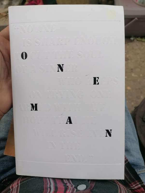 Writers/One Man   No Axe Is Sharp Enough to Cut the Soul of a Sinner Who Keeps on Trying One Armed
