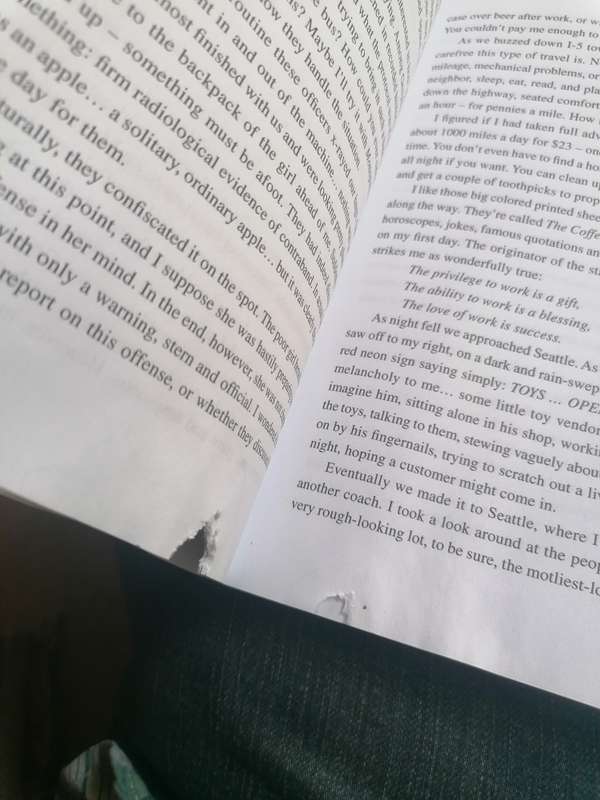 Straddling The 'Hound: The Curious Charms of Long-Distance Bus Travel Book by Trevor Watson signed