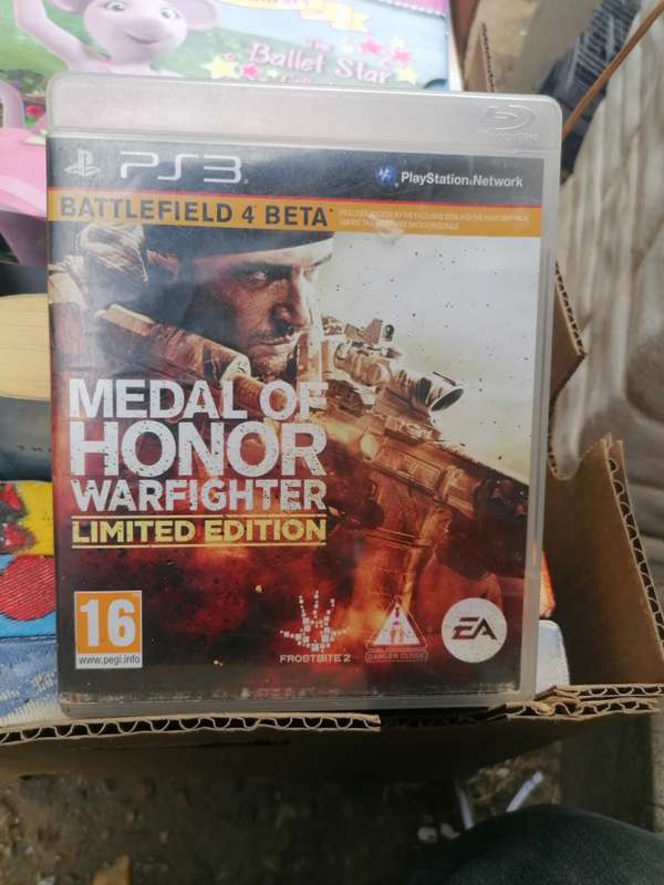 Ps3 medal of honor warfighter limited edition game