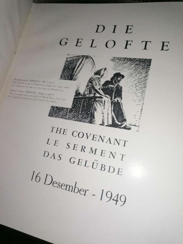 DIE GELOFTE  THE COVENANT LE SERMENT DAS GELUPDE 1949