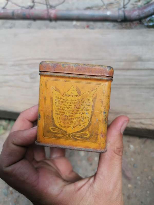 CAMERONS HAVELOCK SUPERIOR SMOKING MIXTURE c1930 BRIT AUSTRALASIAN TOB 4 OZ TIN