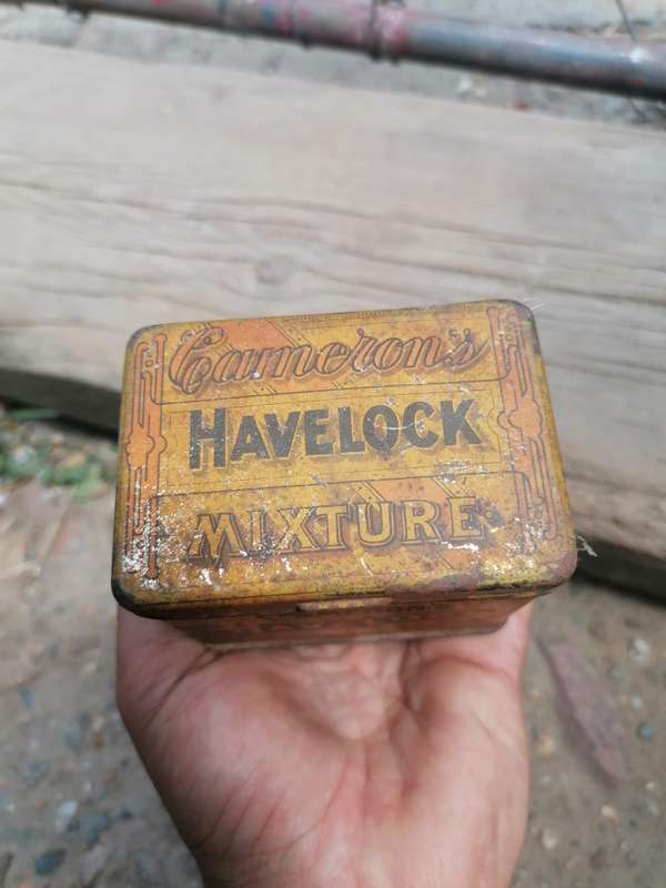 CAMERONS HAVELOCK SUPERIOR SMOKING MIXTURE c1930 BRIT AUSTRALASIAN TOB 4 OZ TIN