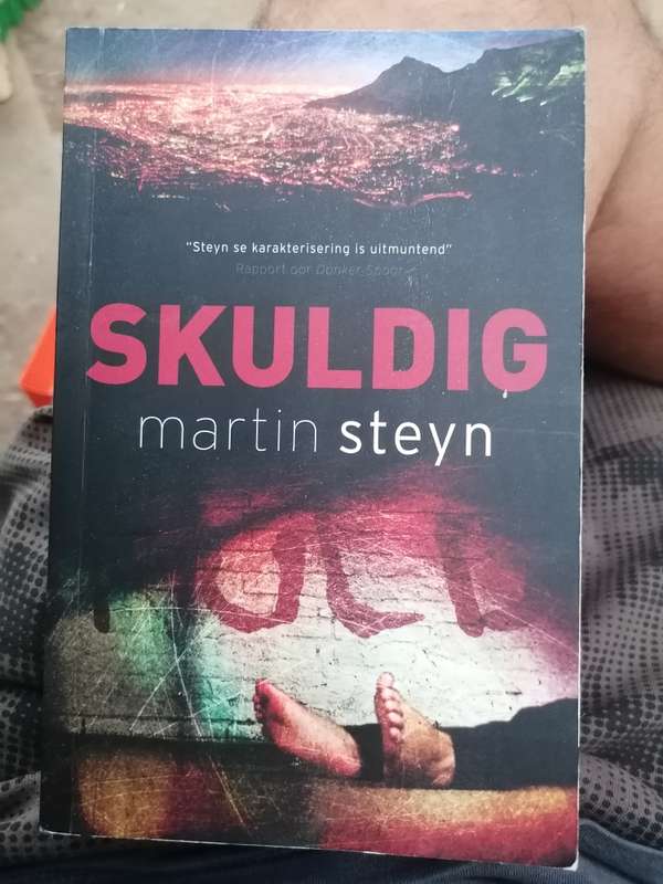 Skuldig deur Martin Steyn. Boek is soos nuut