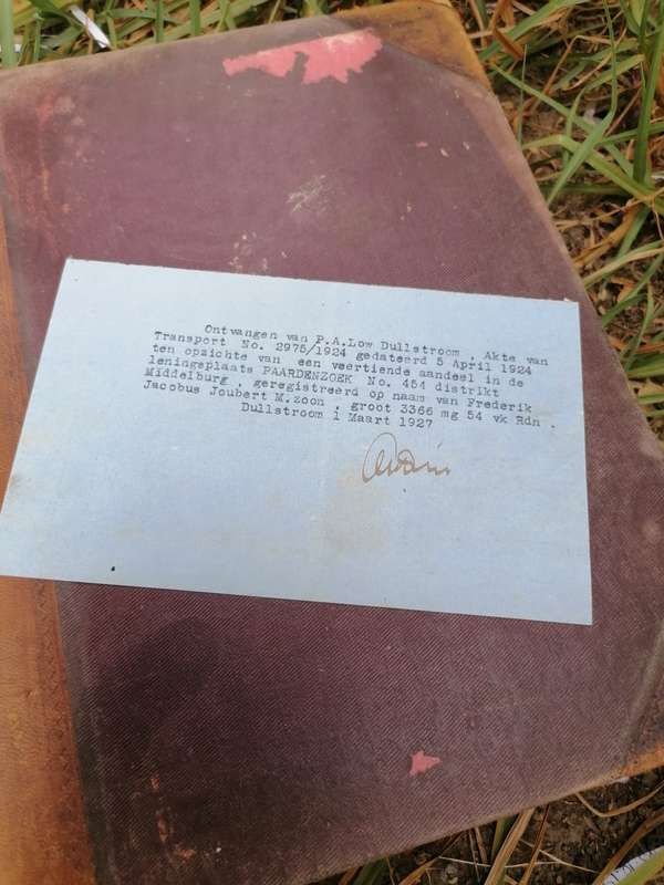 4 x south african letter books from the 1920s and 30s