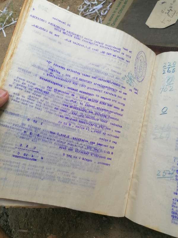 4 x south african letter books from the 1920s and 30s