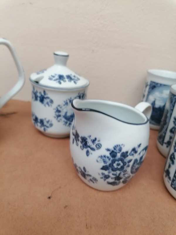 Delft blauw Holland coffee set