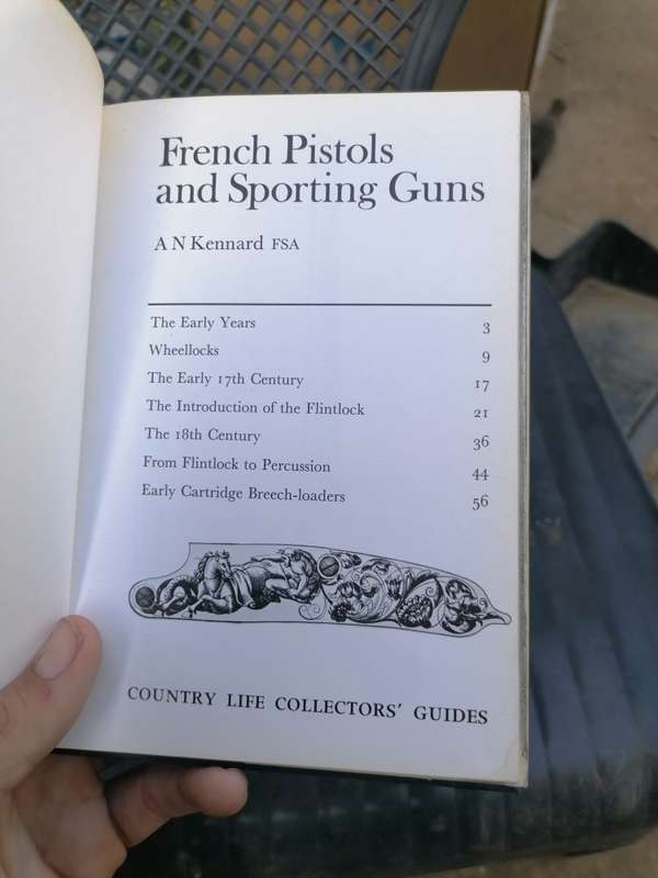 French Pistols and Sporting Guns Book by Arthur Norris Kennard