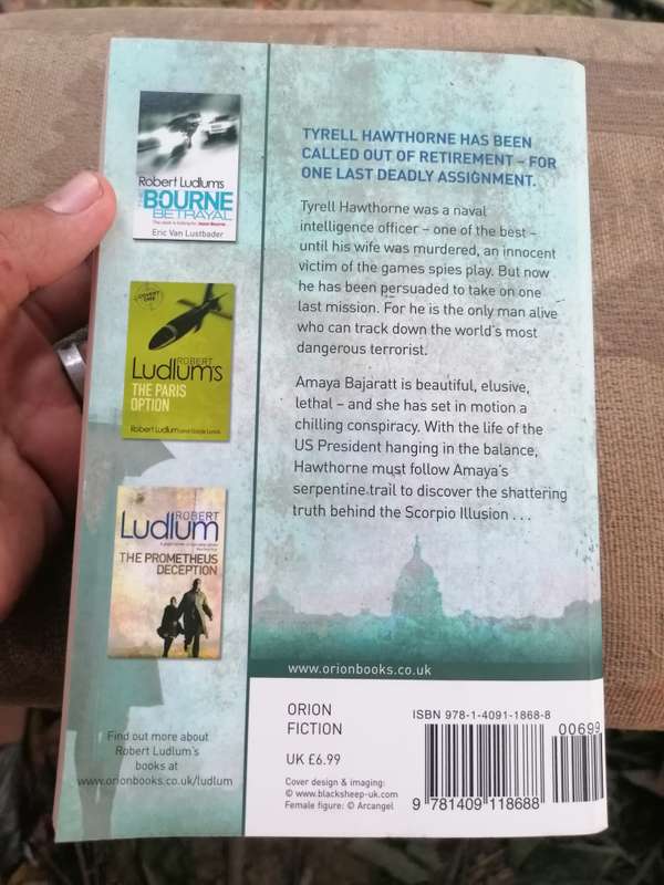 The Scorpio Illusion Novel by Robert Ludlum