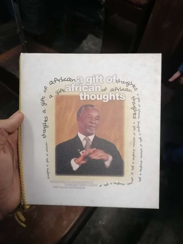 A Gift of African Thoughts: Celebrating the inauguration of President Thabo Mbeki