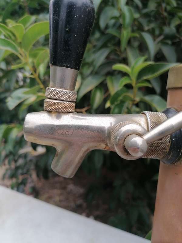 Vintage copper Beer Tower Bar Tap