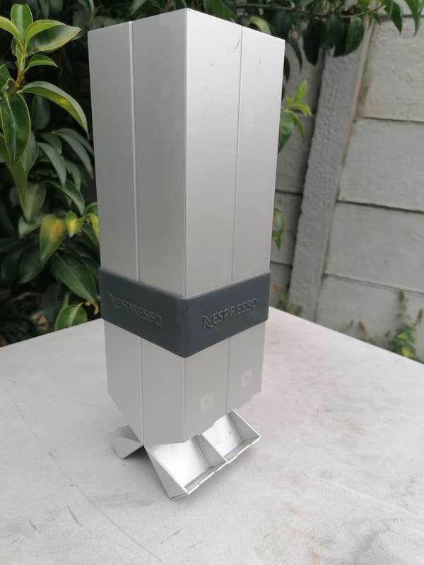 Nespresso Pixie Sleeve Capsule Dispenser Aluminium Holder