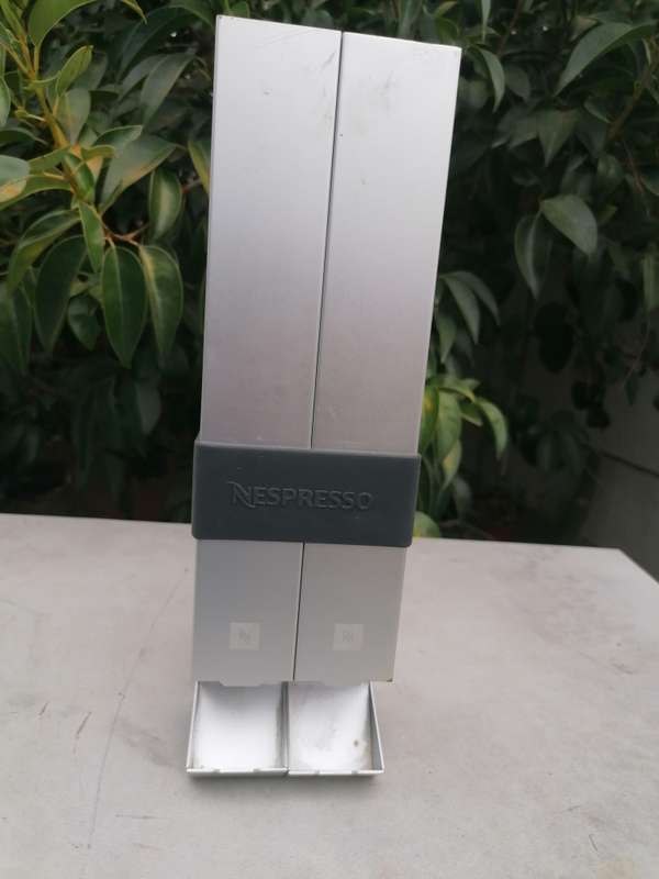 Nespresso Pixie Sleeve Capsule Dispenser Aluminium Holder