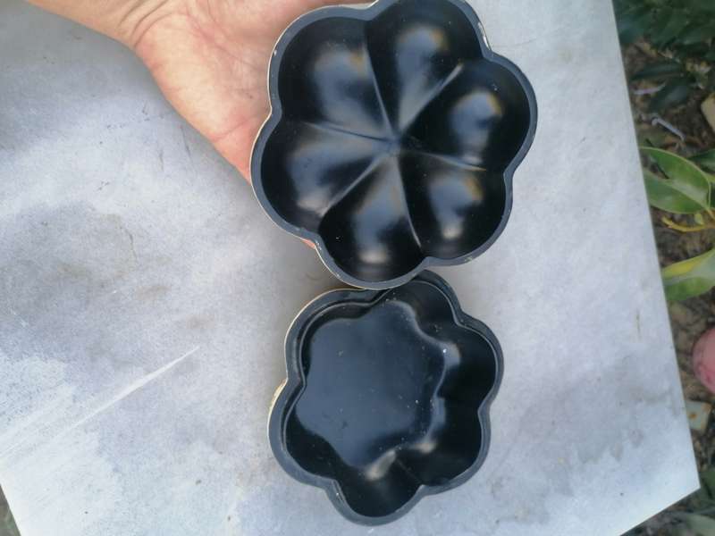 Floral Carved Pumpkin/Gourd Jewelry/Trinket Box by Ivory Dynasty