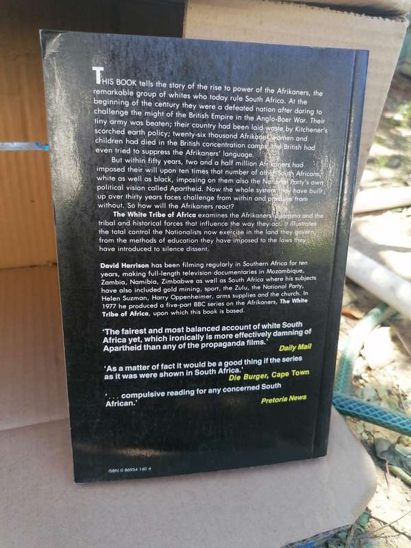 white tribe of South Africa Book by David Harrison