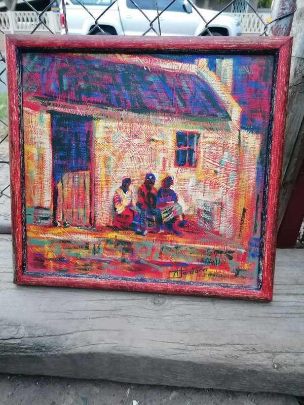 Lovely annelie Jordaan original painting