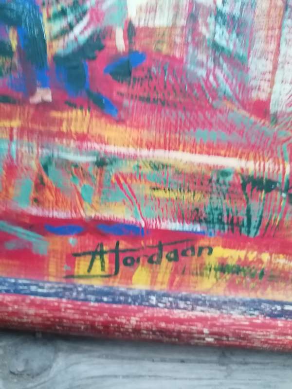 Lovely annelie Jordaan original painting