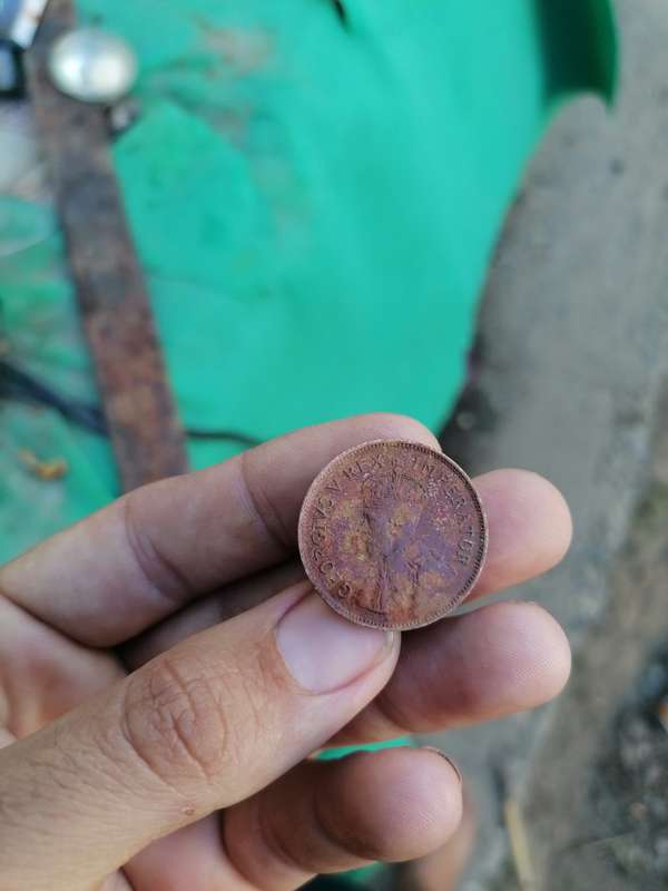 1925 ZUID-AFRIKA 1/2 PENNY
