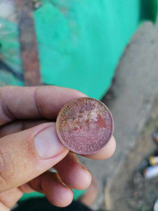1925 ZUID-AFRIKA 1/2 PENNY