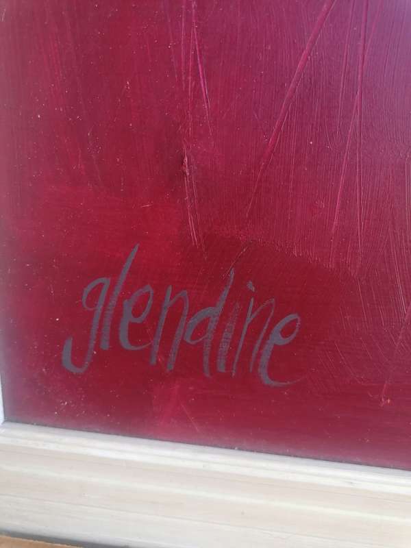 Large original Glendine painting