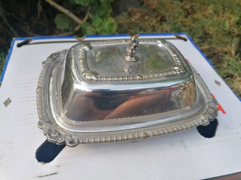 Vintage butter dish