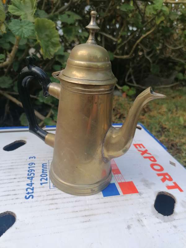 Brass tea pot