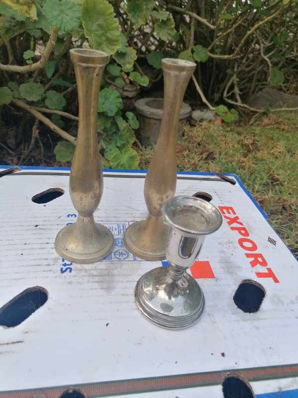 Vintage candle holders