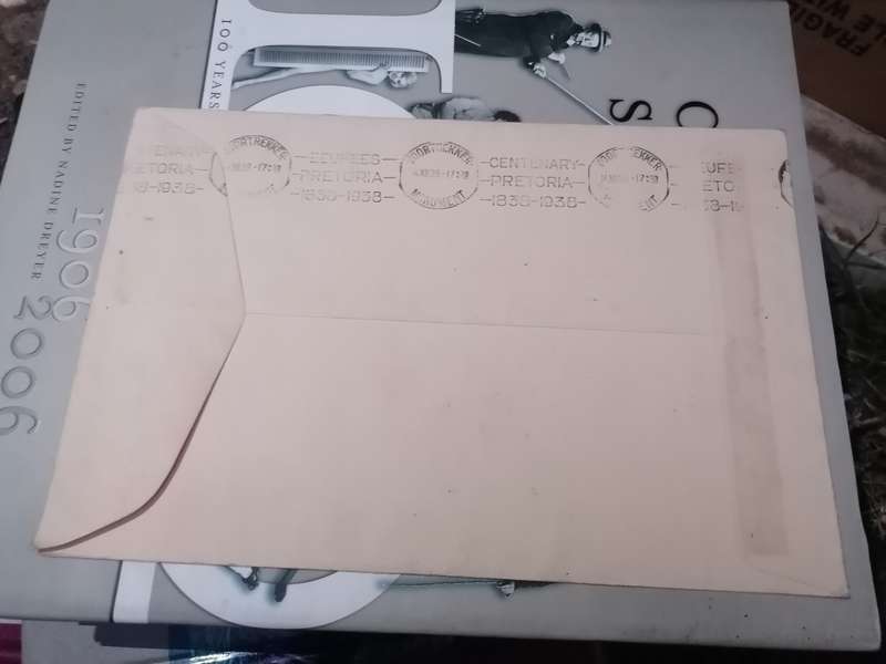 Voortrekker Eeufees first day cover 1838/1938 Eeufees