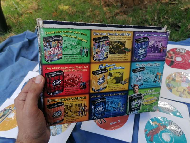 The sims full house pc game box set