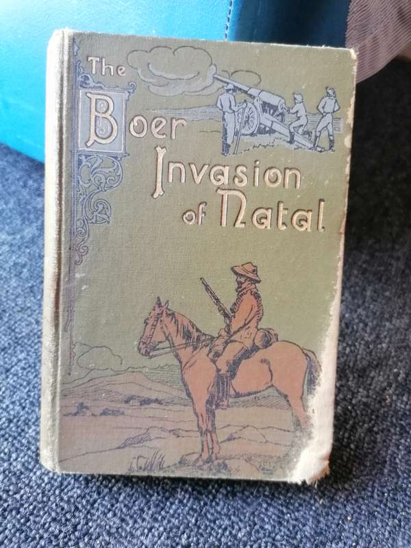 RARE FIND THE BOER INVASION OF NATAL 1900 print