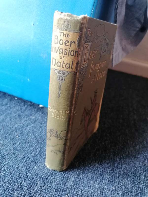RARE FIND THE BOER INVASION OF NATAL 1900 print