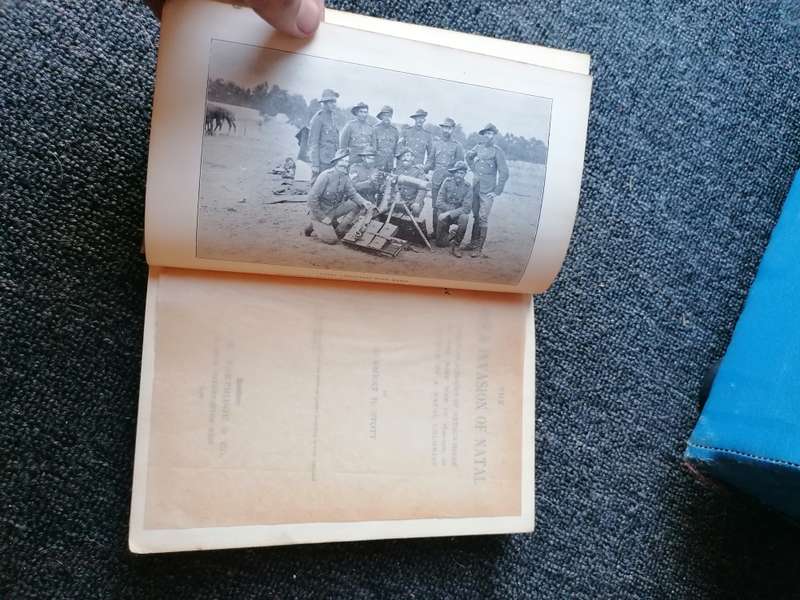 RARE FIND THE BOER INVASION OF NATAL 1900 print