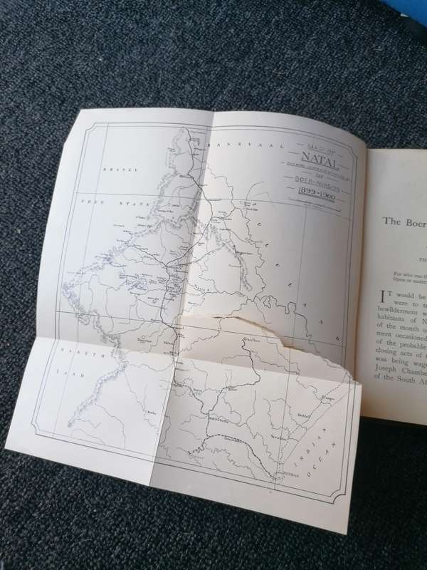 RARE FIND THE BOER INVASION OF NATAL 1900 print