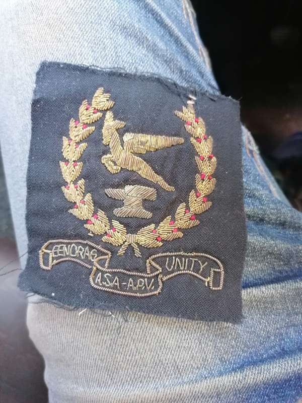 Rare find VINTAGE SA Railways and Harbours Artisan Staff Association/ Arbeids Personeel Vereeniging