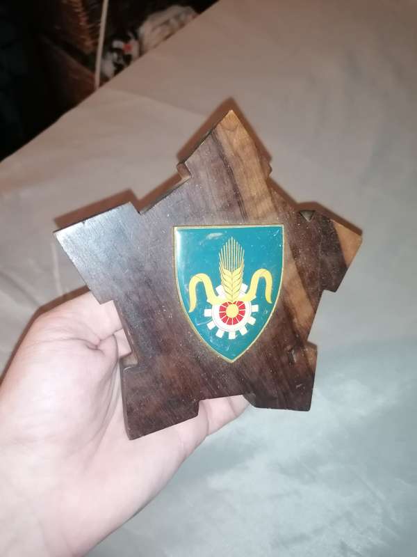 Movement Control Unit plaque