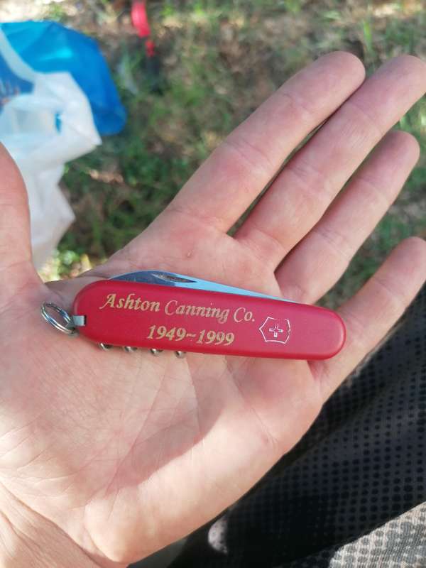 Victorinox Swiss Knife Ashton canning Co 1949-1999