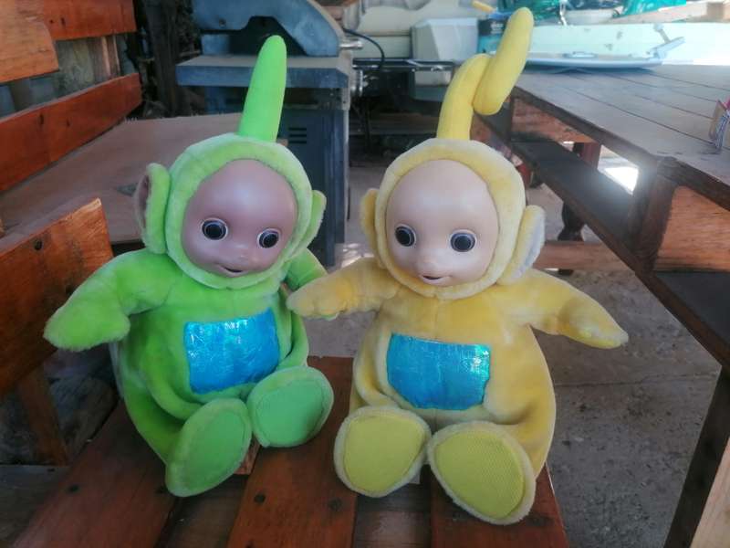 1996 Teletubbies toys. Untested dont have battery