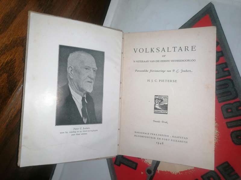 VOLKSALTARE OF 'N VETERAAN VAN DIE EERSTE VRYHEIDSOORLOG  Persoonlike fferinneringe van P. C. Jouber