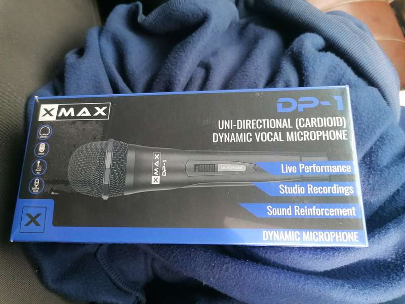 Unused DP-1  UNI-DIRECTIONAL (CARDIOID) DYNAMIC VOCAL MICROPHONE