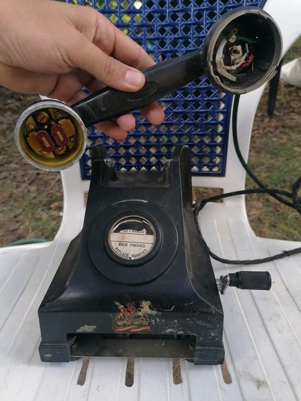 Vintage telephone for display. Condition as per picture