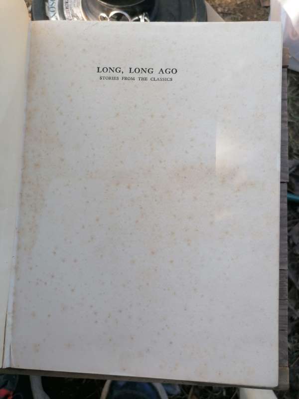 Long, Long Ago Stories From The Classics,