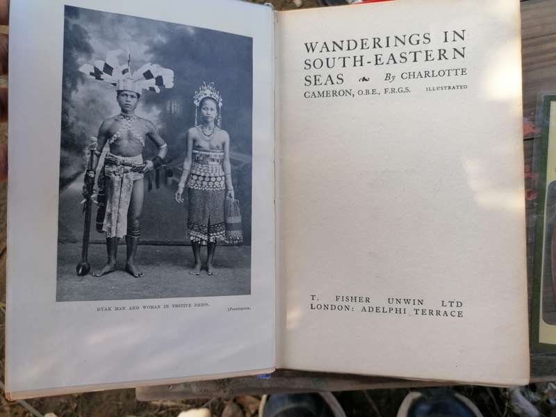 WANDERINGS IN SOUTH-EASTERN SEAS (hard cover) Cameron, Charlotte 1924 first edition